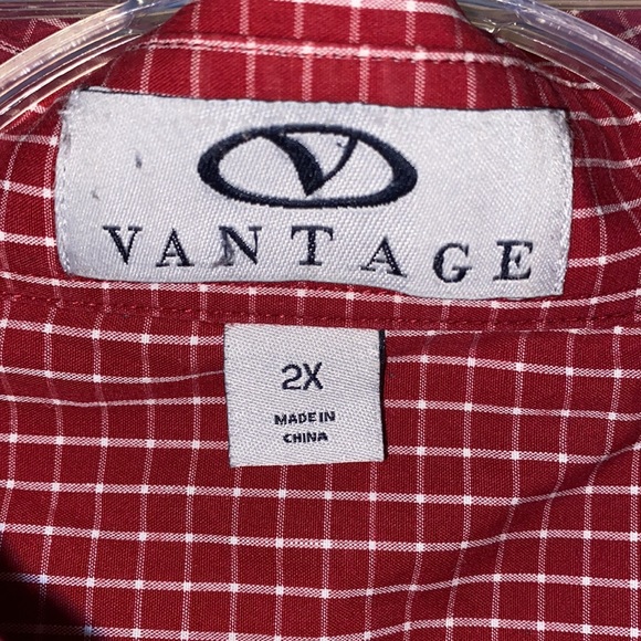 Indians University Red Button Down Shirt - Picture 3 of 3